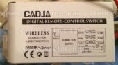Блок управления CADJA 02 (Digital remote-control switch)