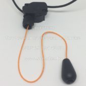 Выключатель со шнуром веревкой для бра (оранжевый)