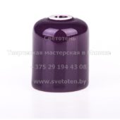 Подпатронник E27 керамический фиолетовый