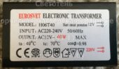 Трансформатор EUROSVET H06T40 40W (Electronic transformer)