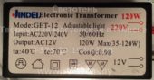 Трансформатор JINDEL GET-12 35-120W (Electronic transformer)