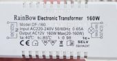 Трансформатор RAIN BOW DF-160 20-160W (Electronic transformer)