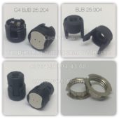 Патрон G4 BJB 25.204 (крепление BJB 25.904 M8, M10)